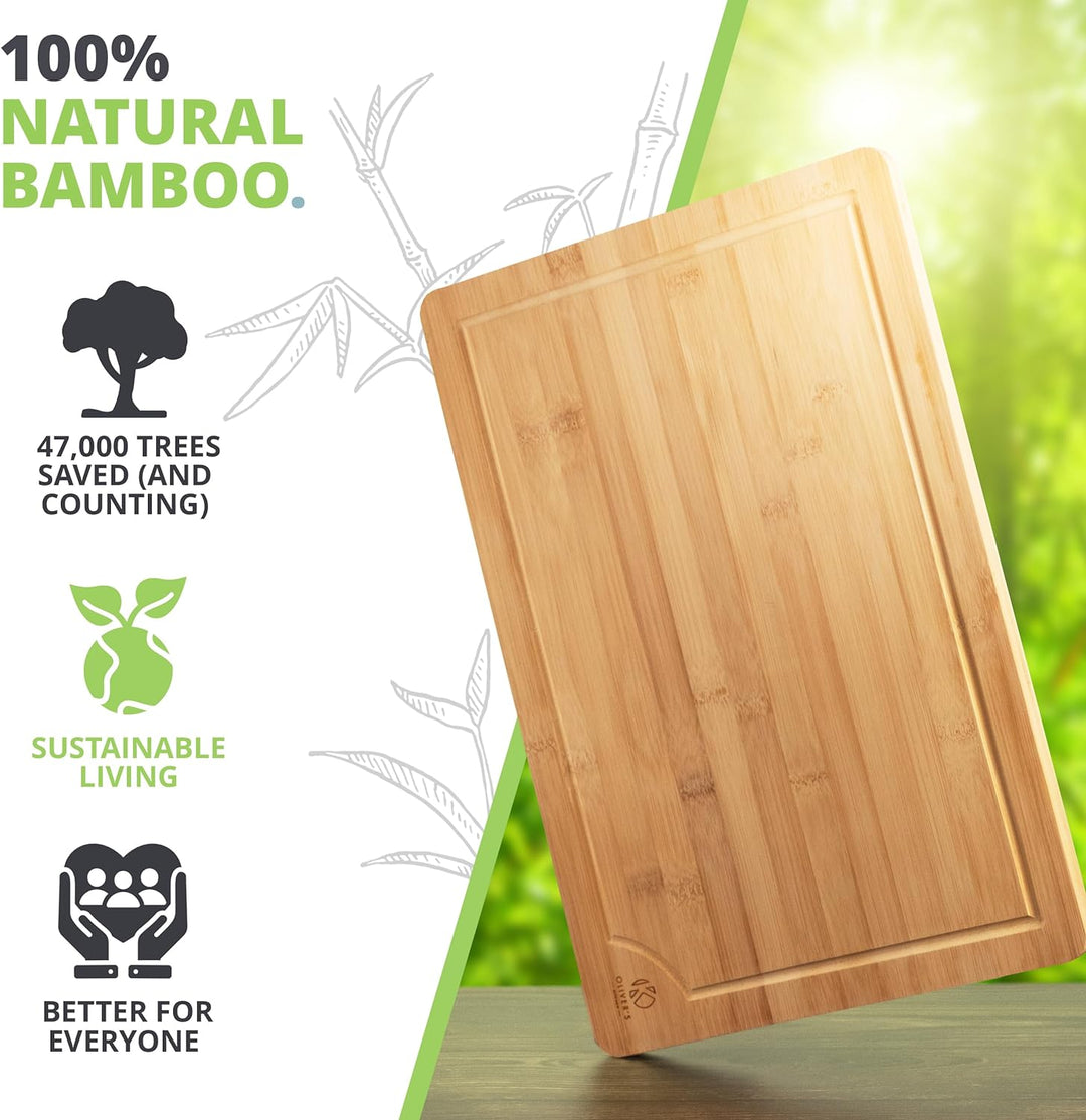 Large Bamboo Chopping Board by Oliver's Kitchen  sold by Oliver's Kitchen 