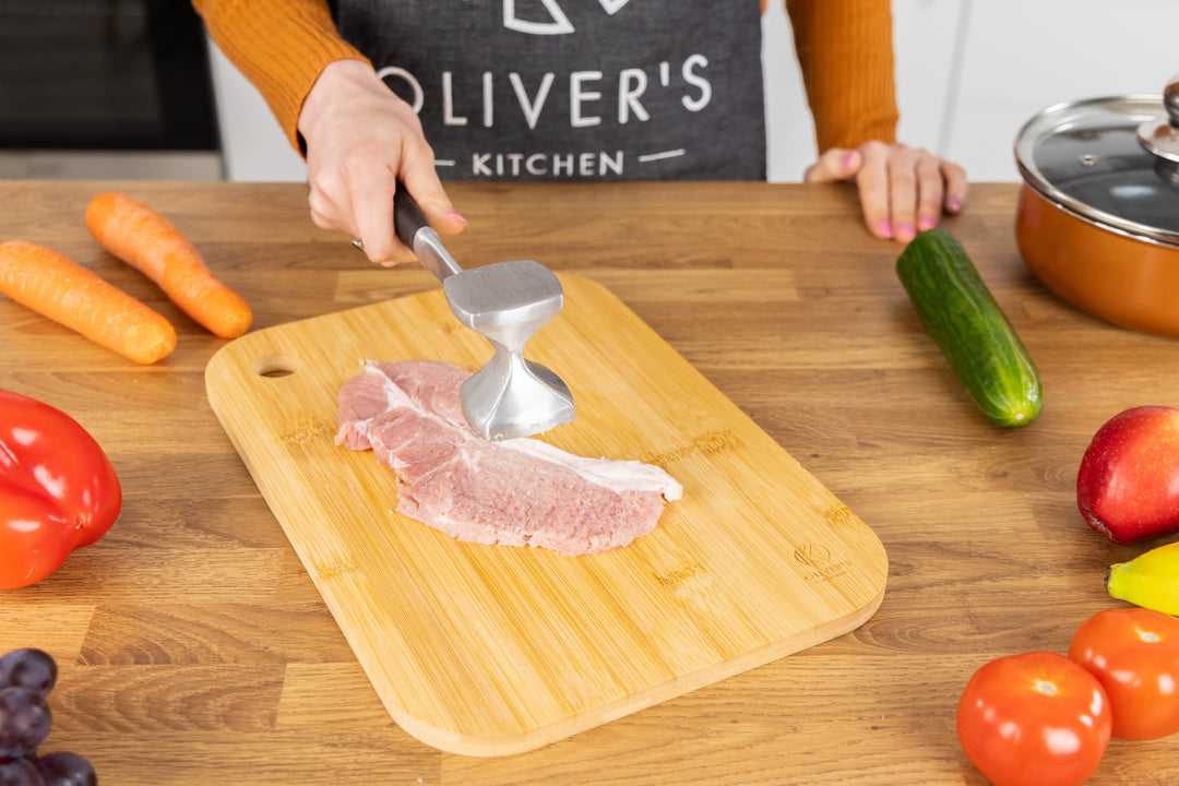  3 x Set of Wooden Bamboo Chopping Boards by Oliver's Kitchen sold by Oliver's Kitchen 