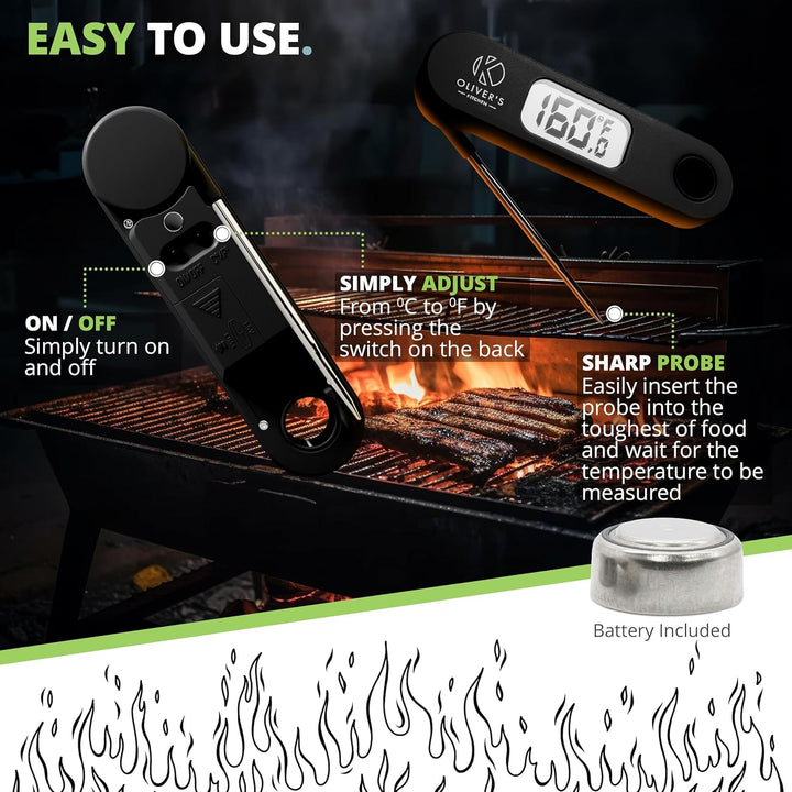 Digital Mini Meat Probe Thermometer