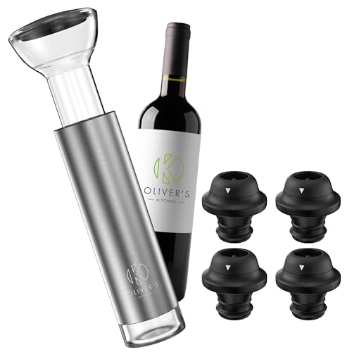  Wine Saver Vacuum Pump by Oliver's Kitchen sold by Oliver's Kitchen 