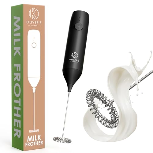  Milk Frother - Rechargeable USB-C by Oliver's Kitchen sold by Oliver's Kitchen 