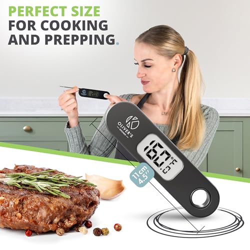  Digital Mini Meat Probe Thermometer by Oliver's Kitchen sold by Oliver's Kitchen 
