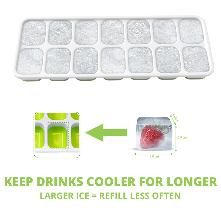  4X Ice Cube Tray Set by Oliver's Kitchen sold by Oliver's Kitchen 